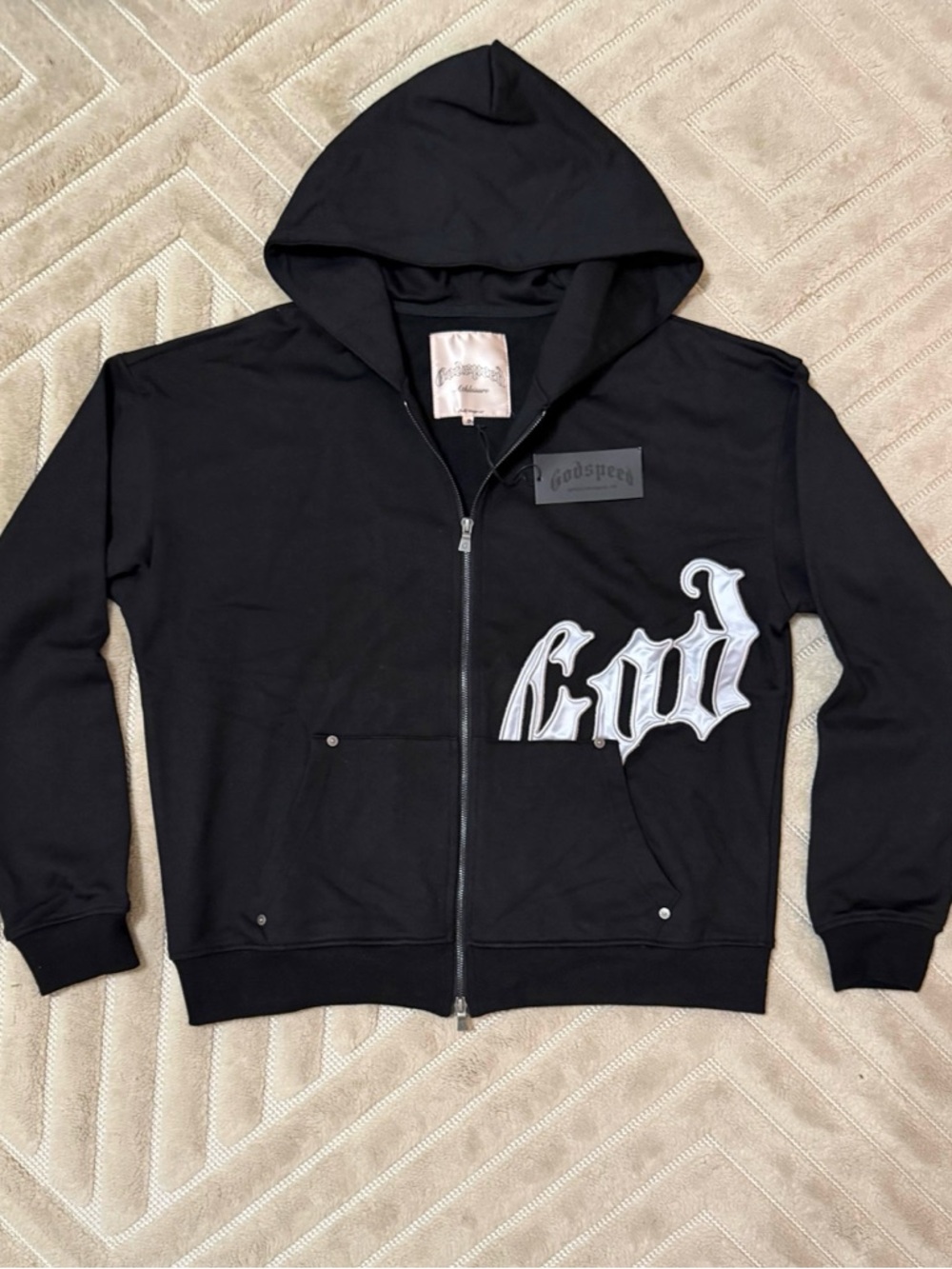 Godspeed Black Zip-Up Hoodie Jacket